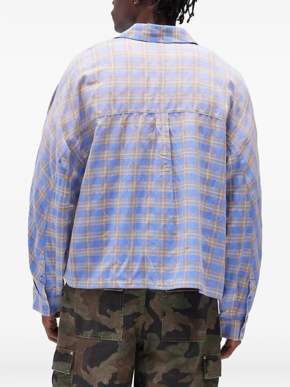 Represent Santa Monica geruit overhemd Blauw