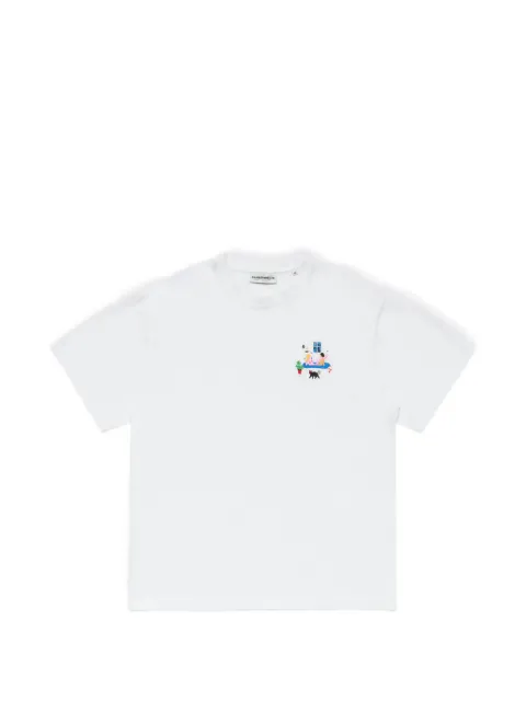 CARNE BOLLENTE Rear Window embroidered T-shirt