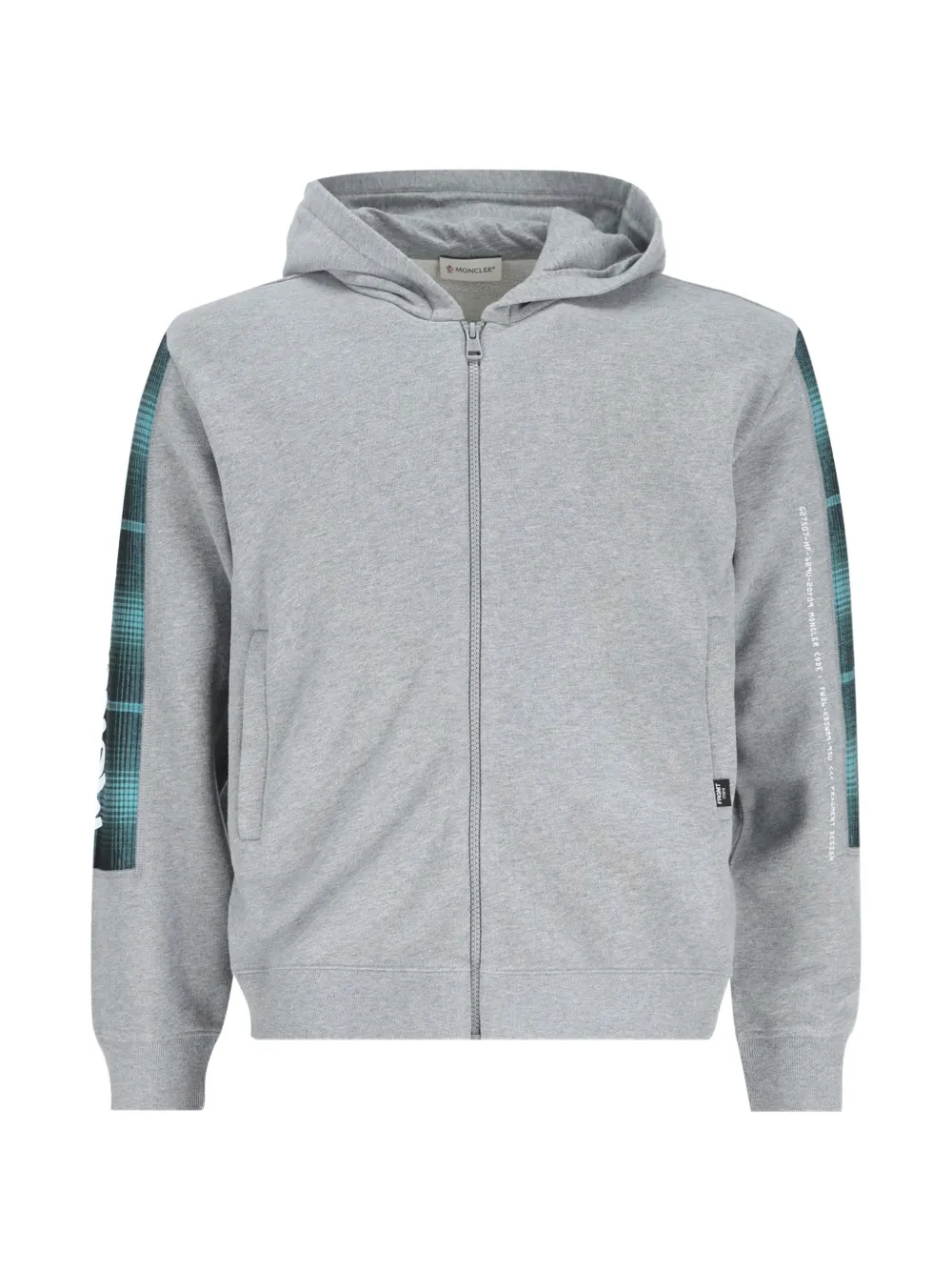 Moncler Enfant hoodie Fragment à fermeture zippée - Gris Moncler Enfant hoodie Fragment à fermeture zippée - Gris