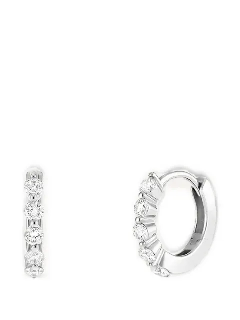 Dinny Hall Shuga diamond hoop earrings