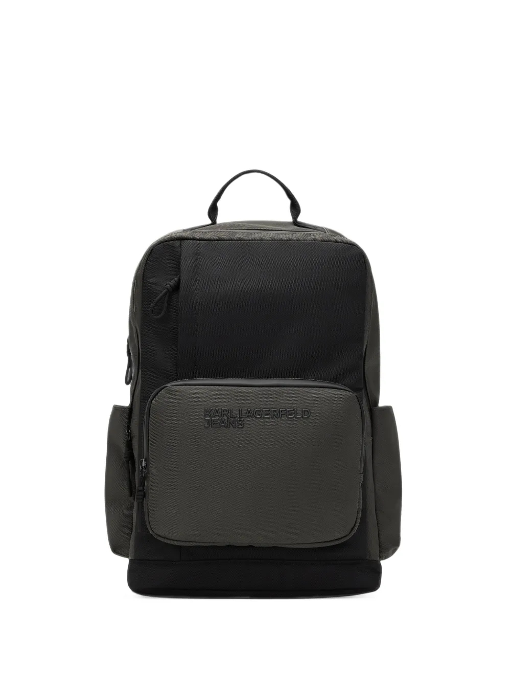 Karl Lagerfeld Jeans logo-embossed backpack - Nero