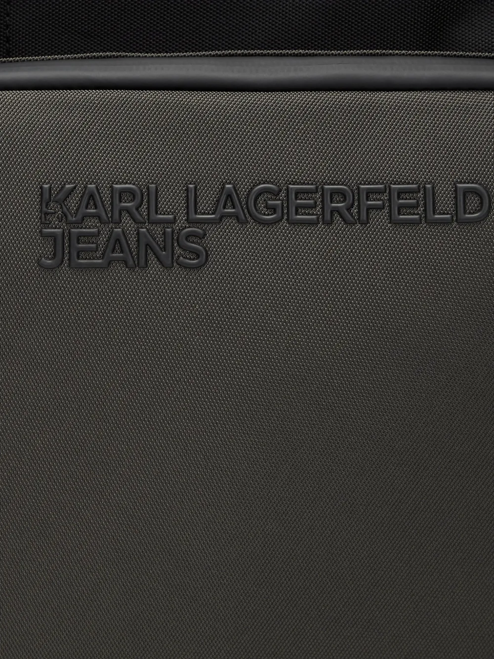 Karl Lagerfeld Jeans logo-embossed backpack Zwart