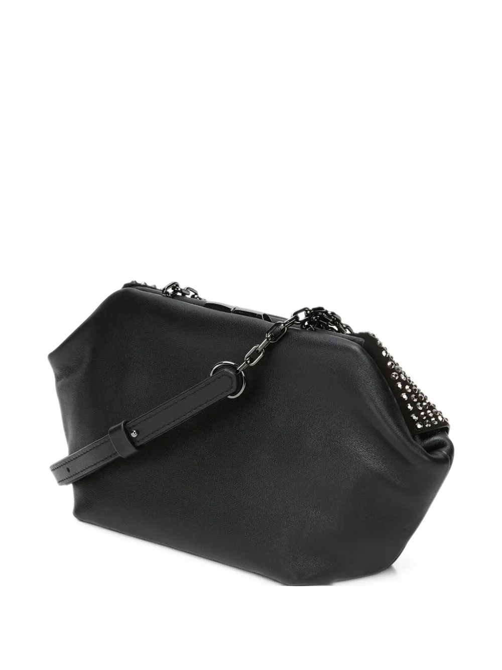 Karl Lagerfeld K Novelty studded shoulder bag Zwart