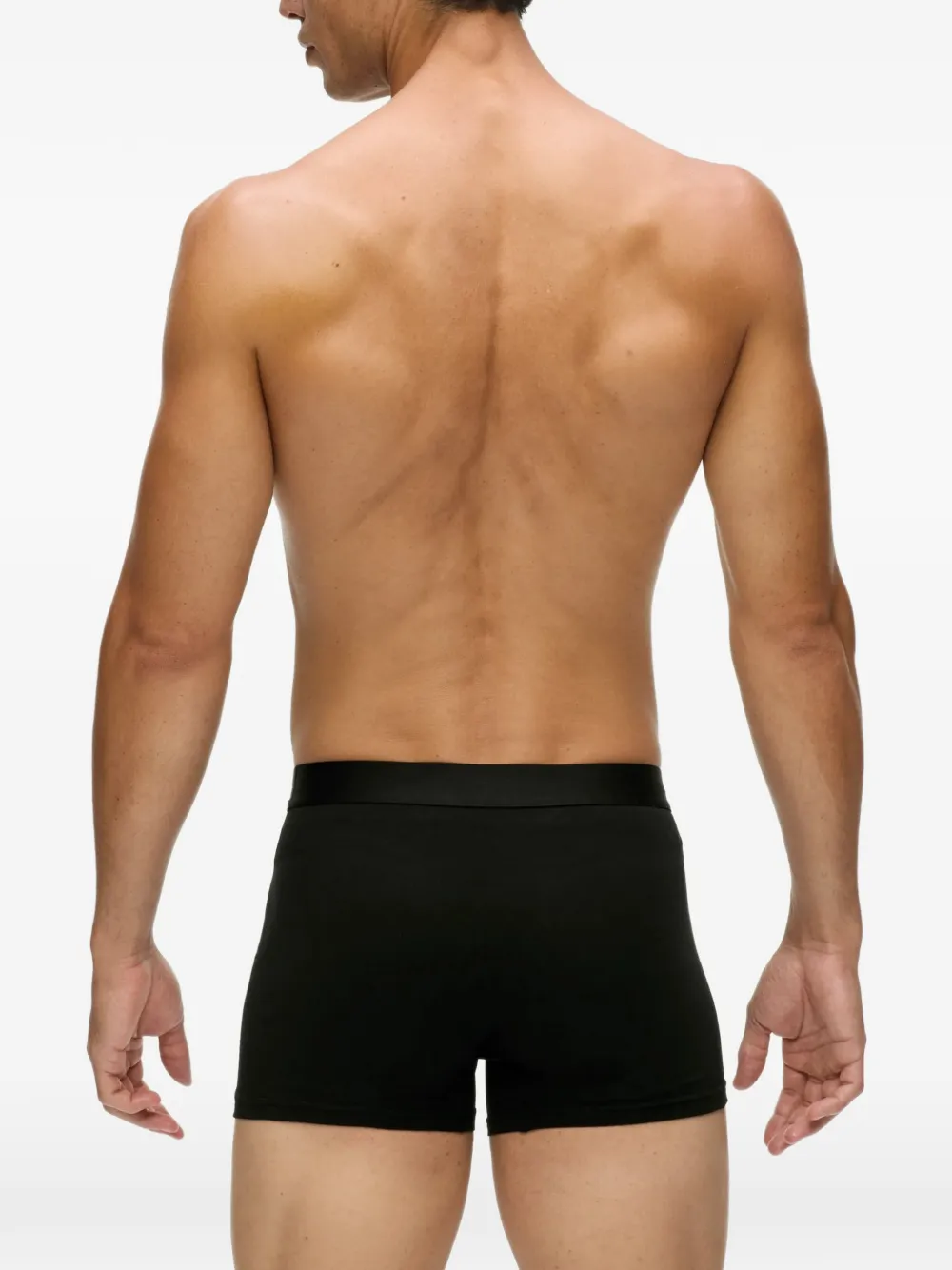 Karl Lagerfeld Zeven trunks met logopatch Zwart