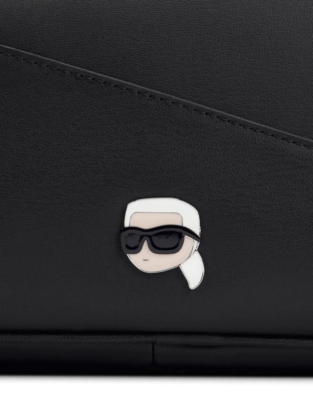 Karl Lagerfeld Ikon shoulder bag Zwart