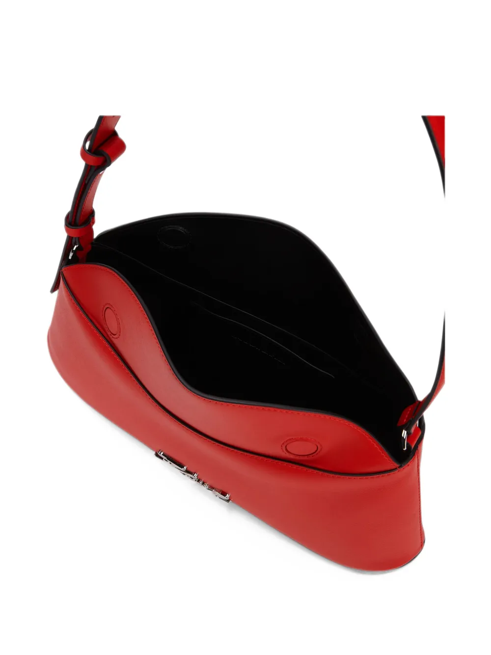 Karl Lagerfeld K Signature elongated shoulder bag Rood