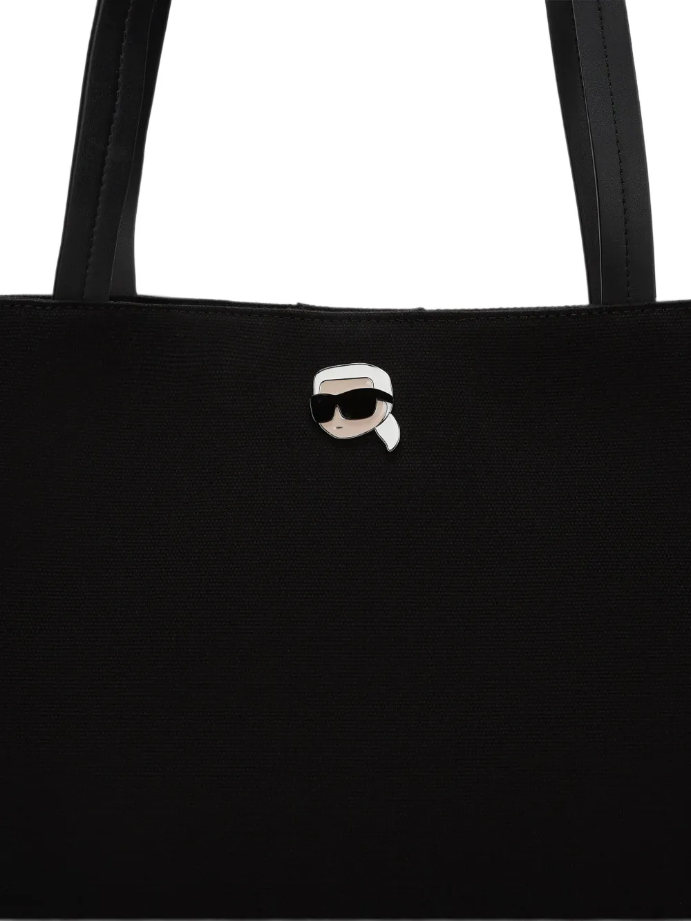 Karl Lagerfeld Ikon rhinestone-embellished tote bag Zwart