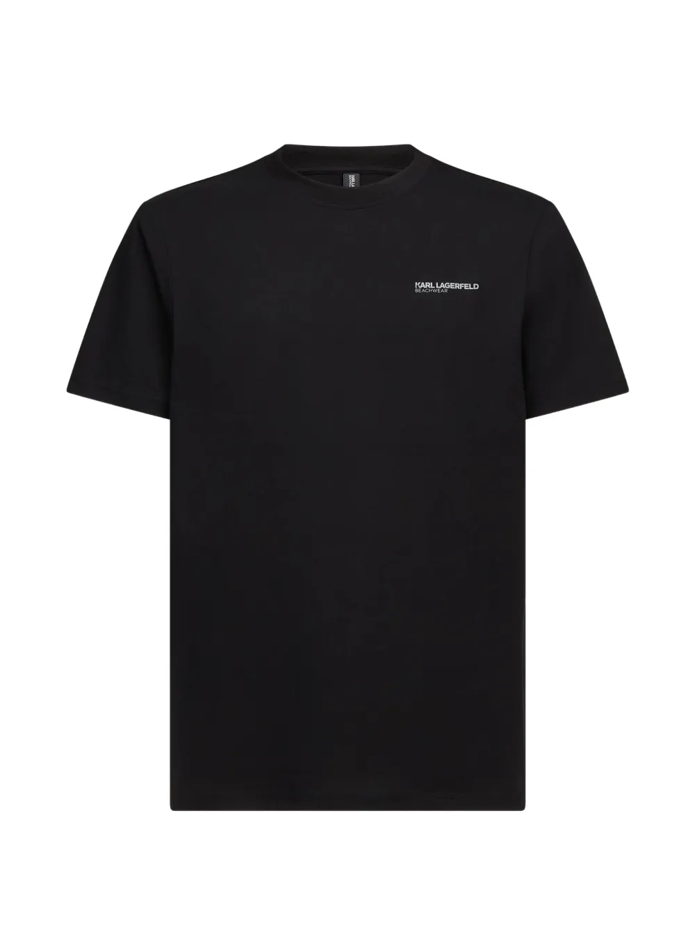 Karl Lagerfeld Ikon beach T-shirt Zwart