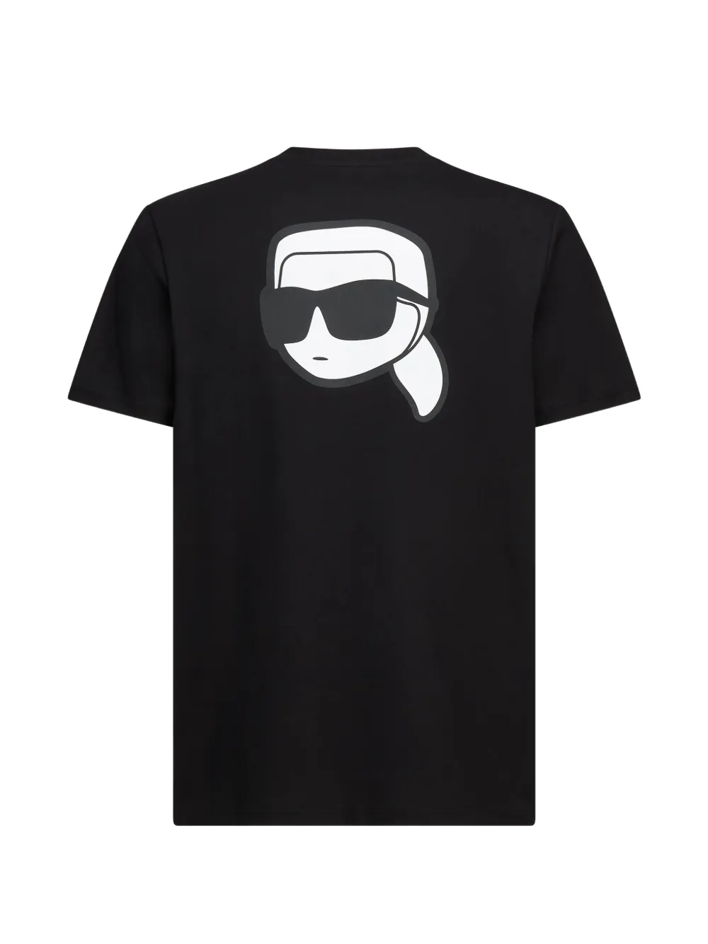 Karl Lagerfeld Ikon beach T-shirt Zwart