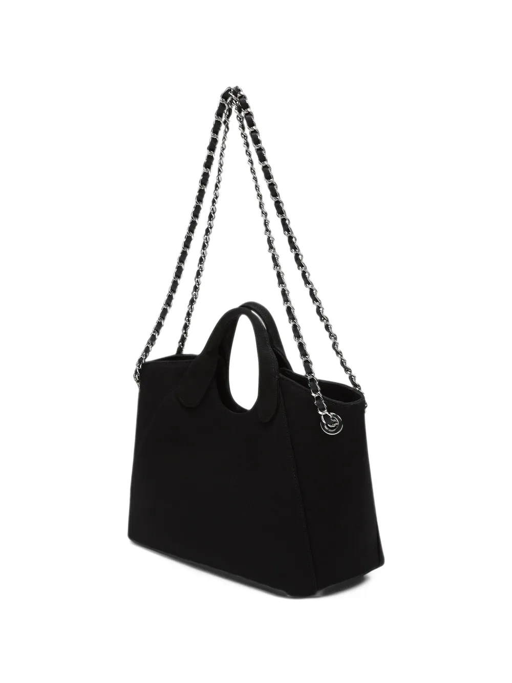 Karl Lagerfeld small Rue St-Guillaume chain tote bag - Nero