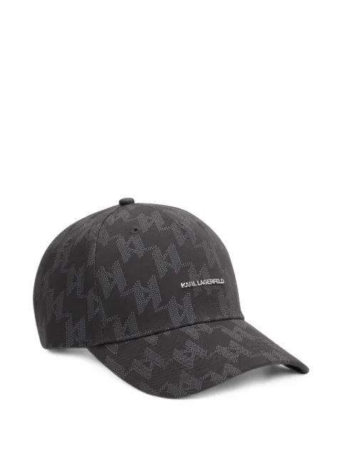 Karl Lagerfeld monogram cap