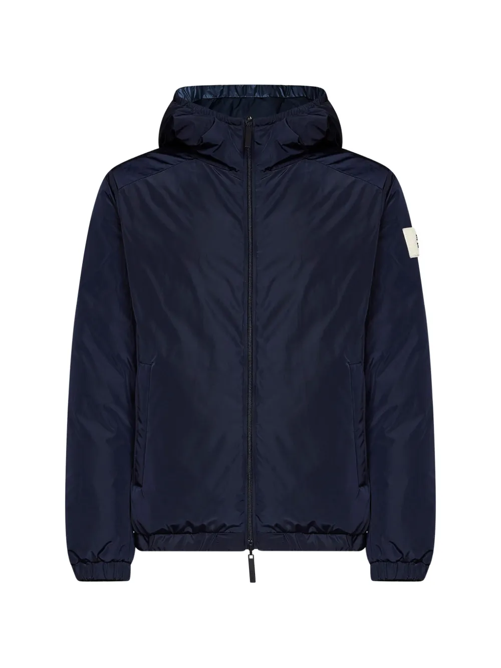 After Label Courmayeur Hooded Jacket In Blue