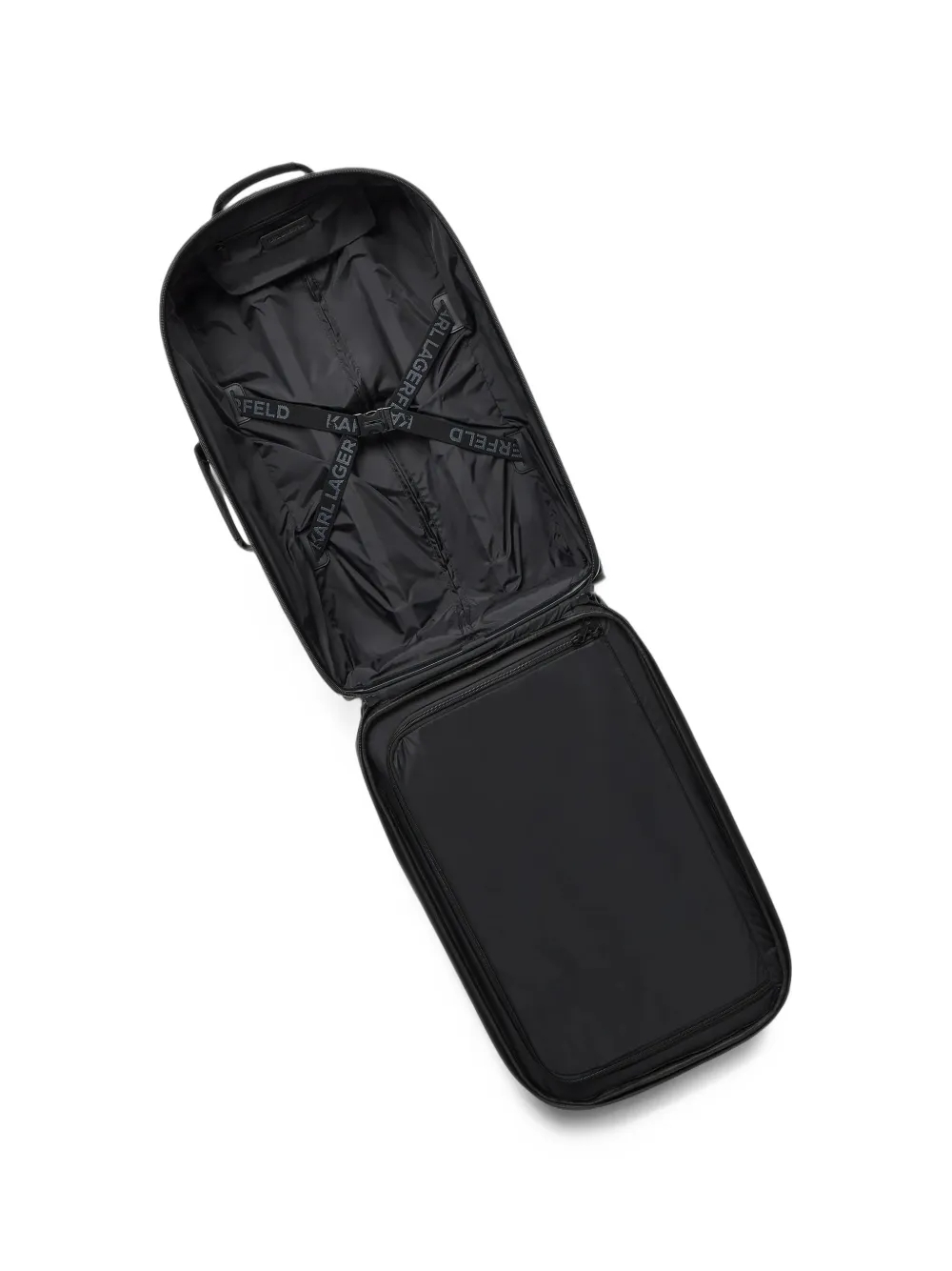 Karl Lagerfeld K Nomad soft trolley case Zwart