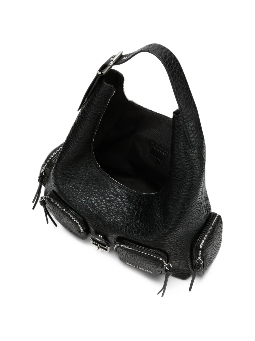 Karl Lagerfeld Jeans large City buckle-fastening tote bag Zwart