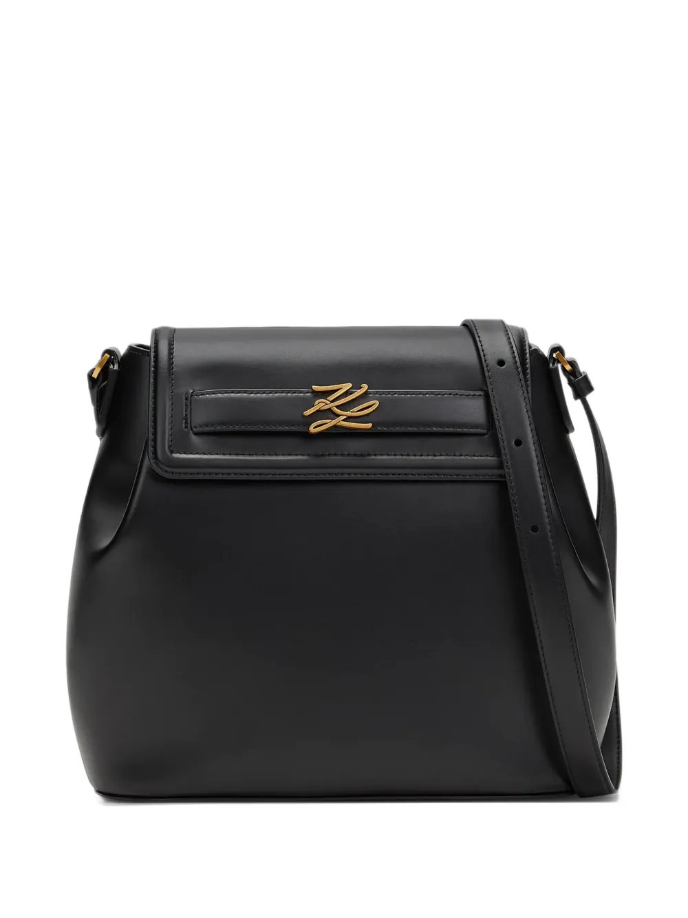Karl Lagerfeld Borsa a secchiello K/Autograph media - Nero