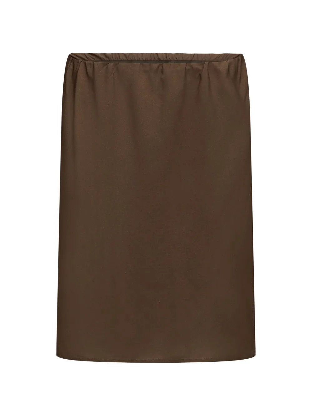 Karl Lagerfeld Top Signature con bordo a contrasto - Marrone
