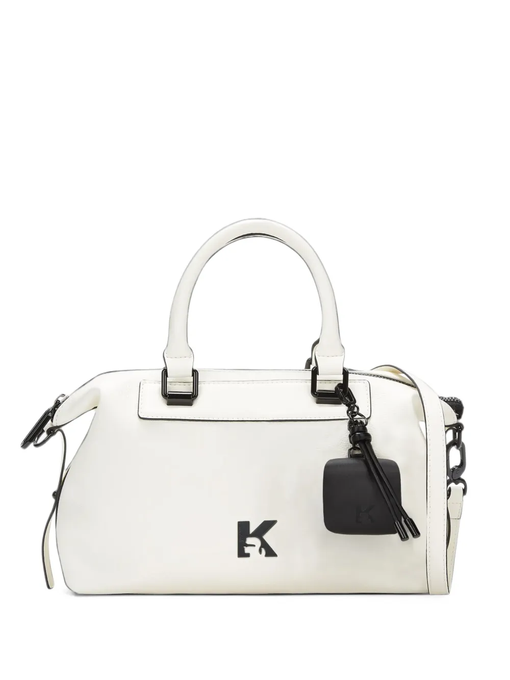 Karl Lagerfeld Jeans cord-charm tote bag Wit