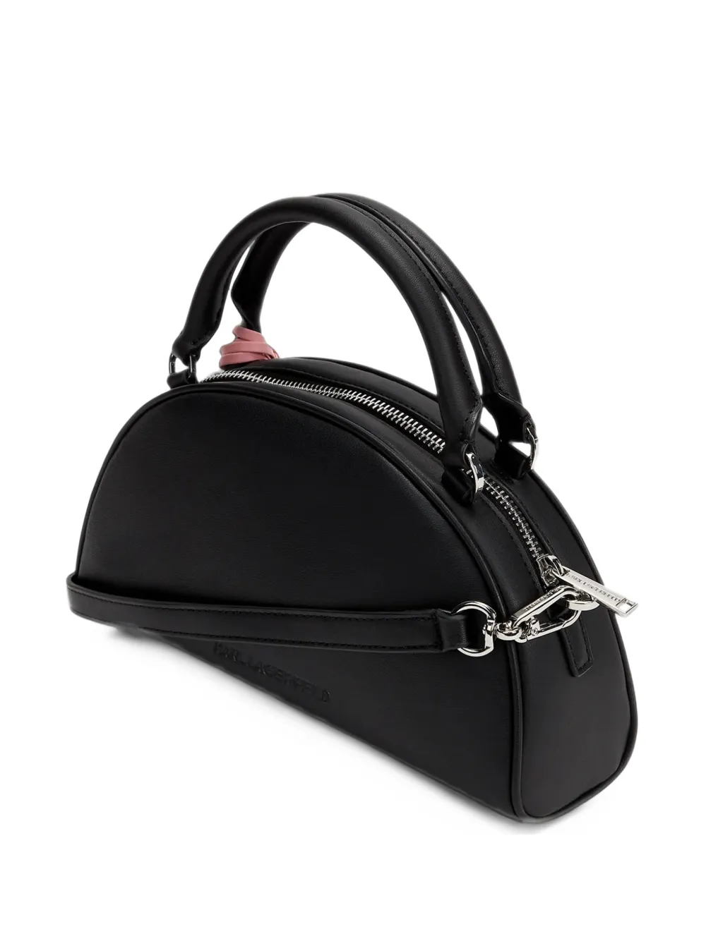 Karl Lagerfeld Ikon crossbody bag Zwart
