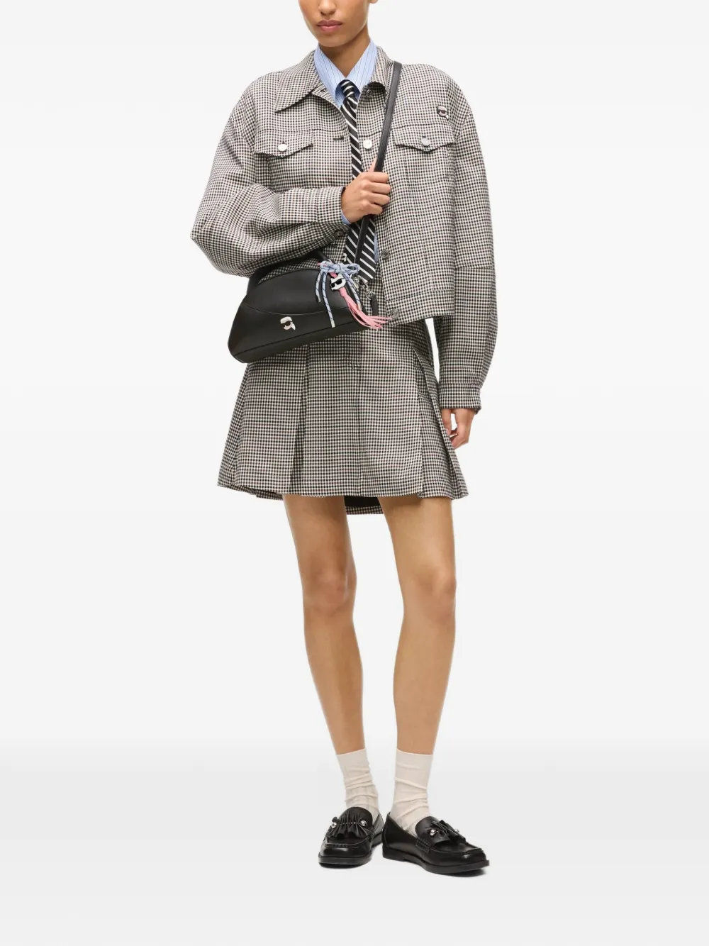 Karl Lagerfeld Ikon crossbody bag Zwart