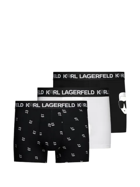Karl Lagerfeld set de tres bóxeres Ikon