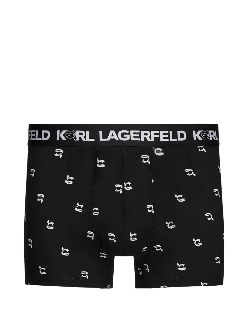 Karl Lagerfeld Drie Ikon trunks Zwart