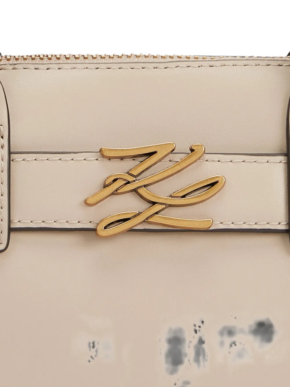 Karl Lagerfeld K Autograph mini bag Beige
