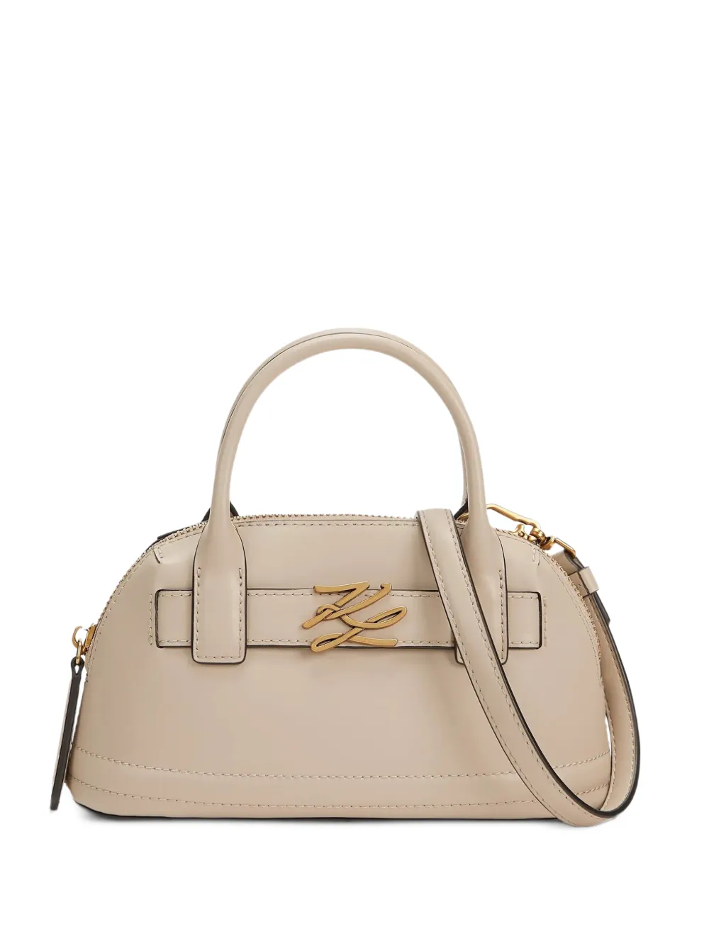 Karl Lagerfeld Borsa K/Autograph mini - Toni neutri