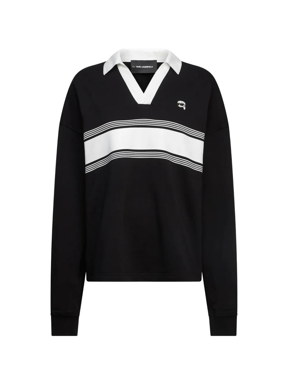 Karl Lagerfeld Ikon sweatshirt Zwart