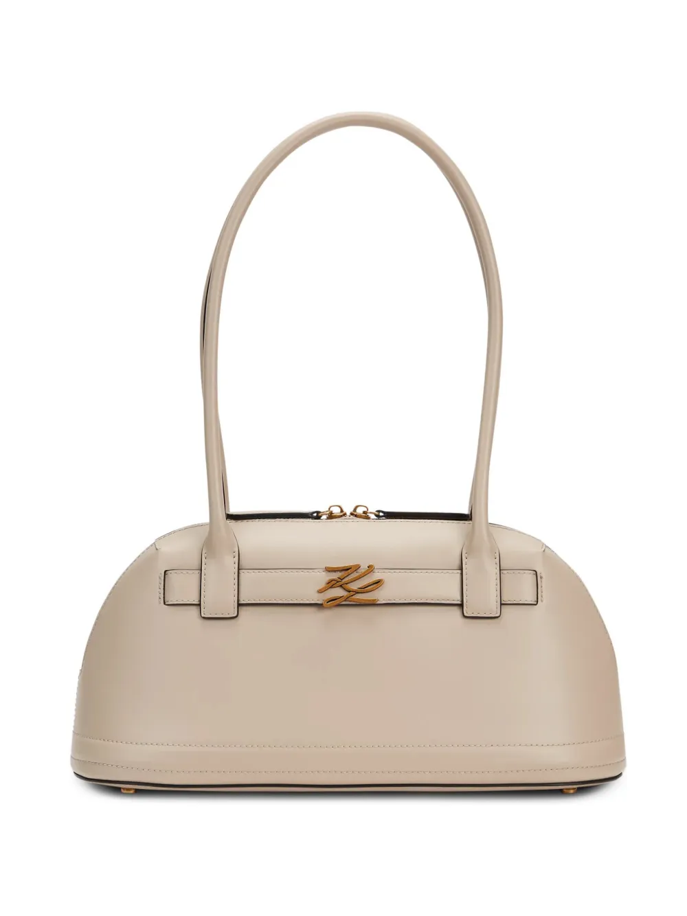 Karl Lagerfeld Borsa a spalla K/Autograph media - Toni neutri