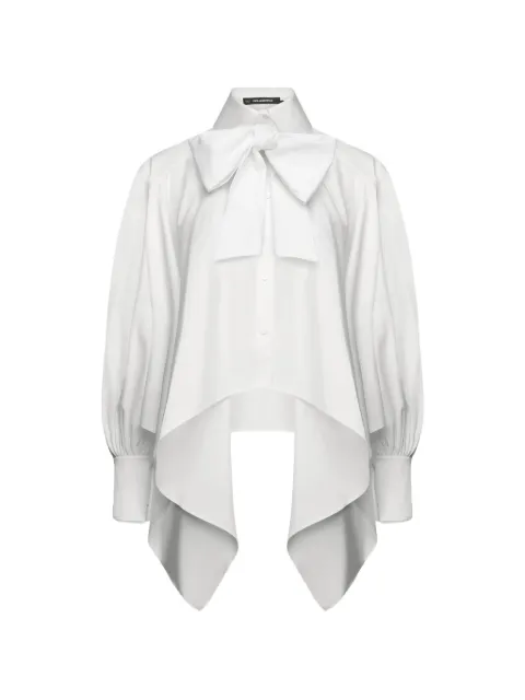 Karl Lagerfeld bow-detail voluminous shirt