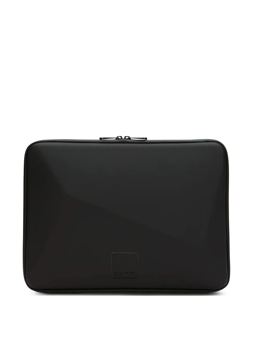 Karl Lagerfeld Jeans Pouch porta pc con logo - Nero