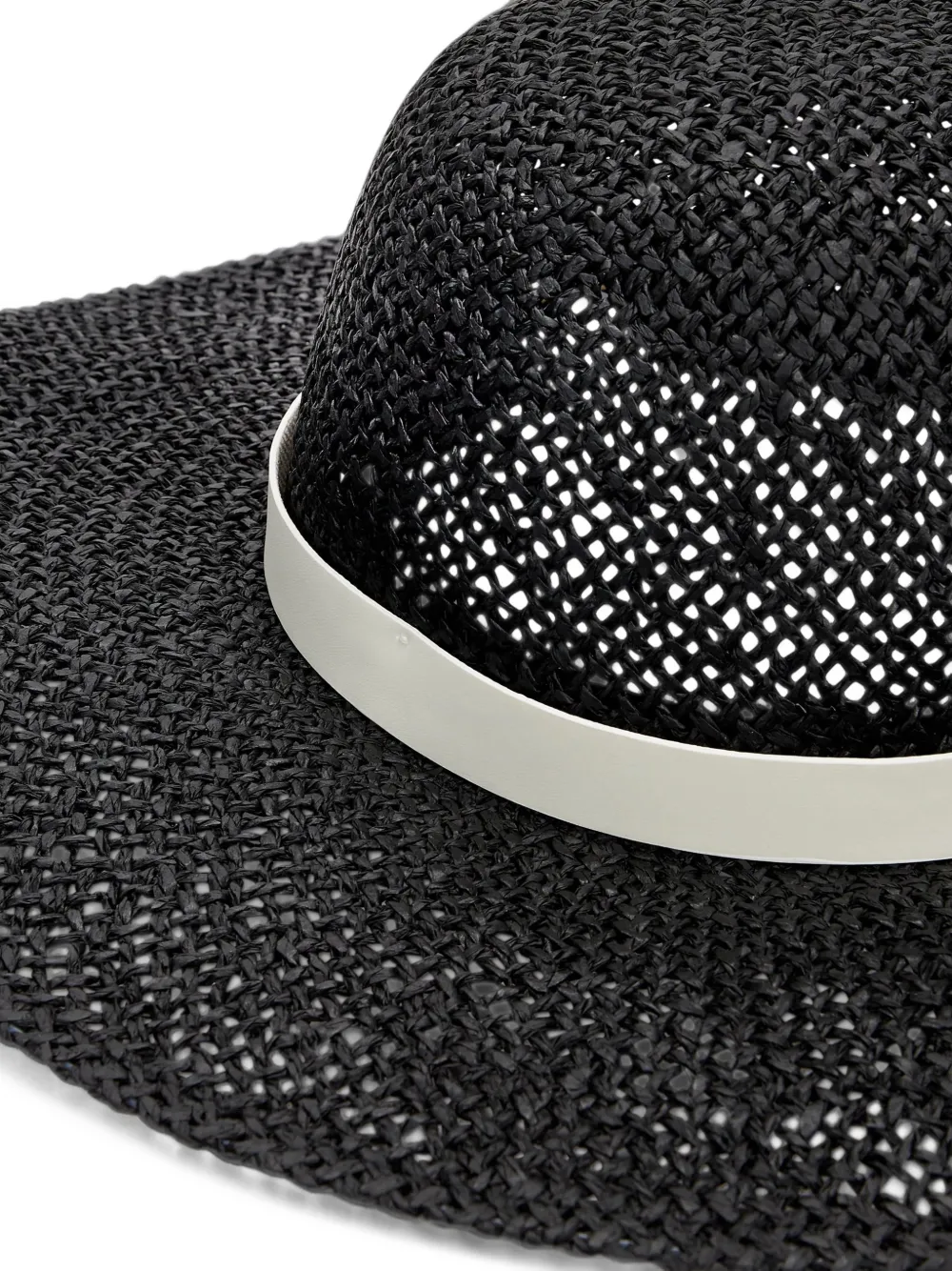 Karl Lagerfeld K Signature crochet hat Zwart