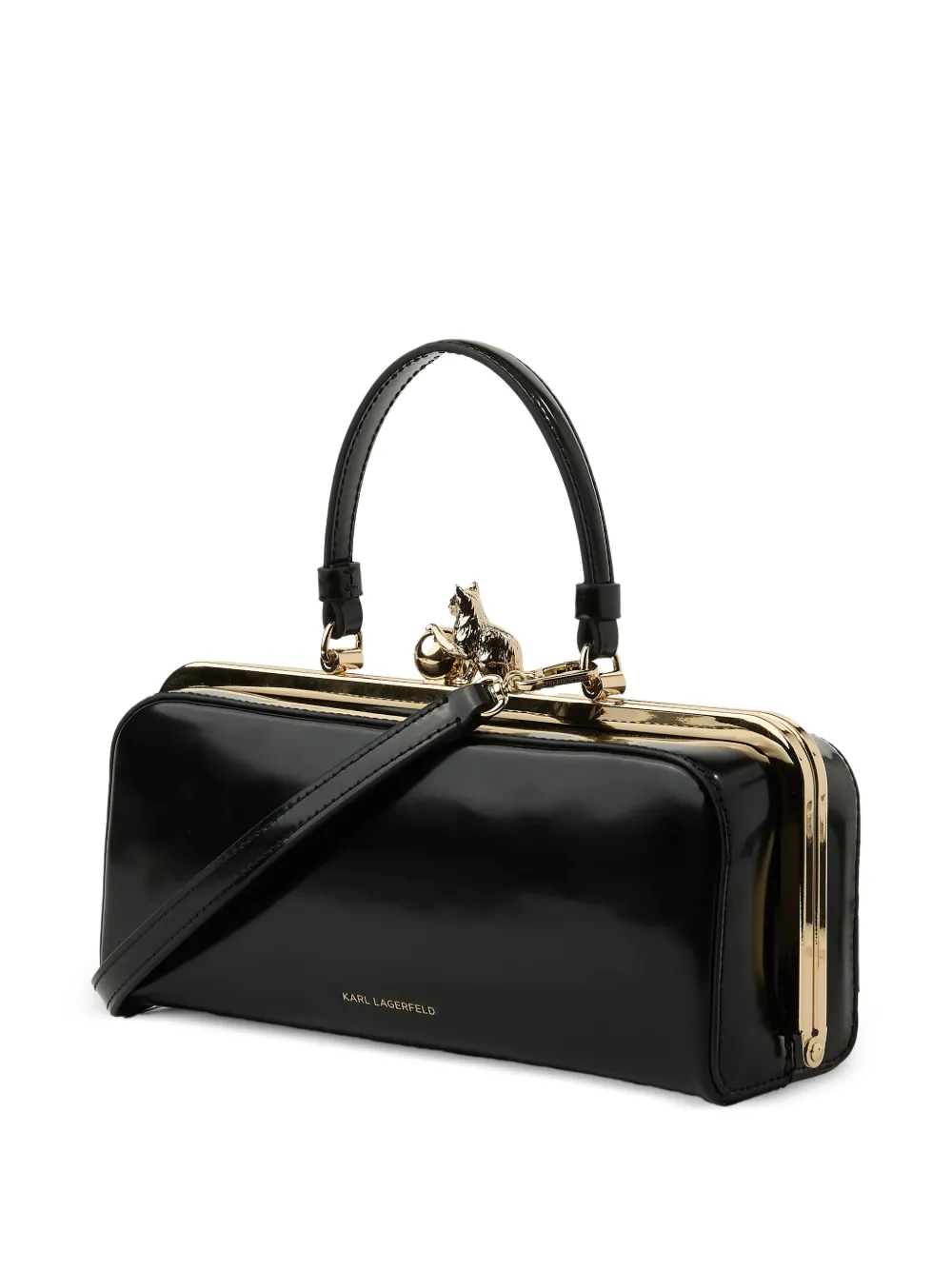 Karl Lagerfeld K Choupette langwerpige shopper Zwart