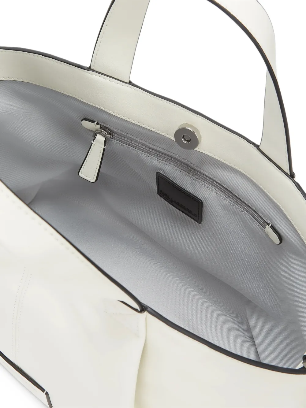 Karl Lagerfeld Jeans Origami tote bag Wit
