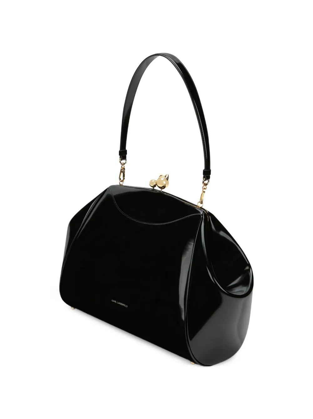 Karl Lagerfeld K Bisous shopper Zwart