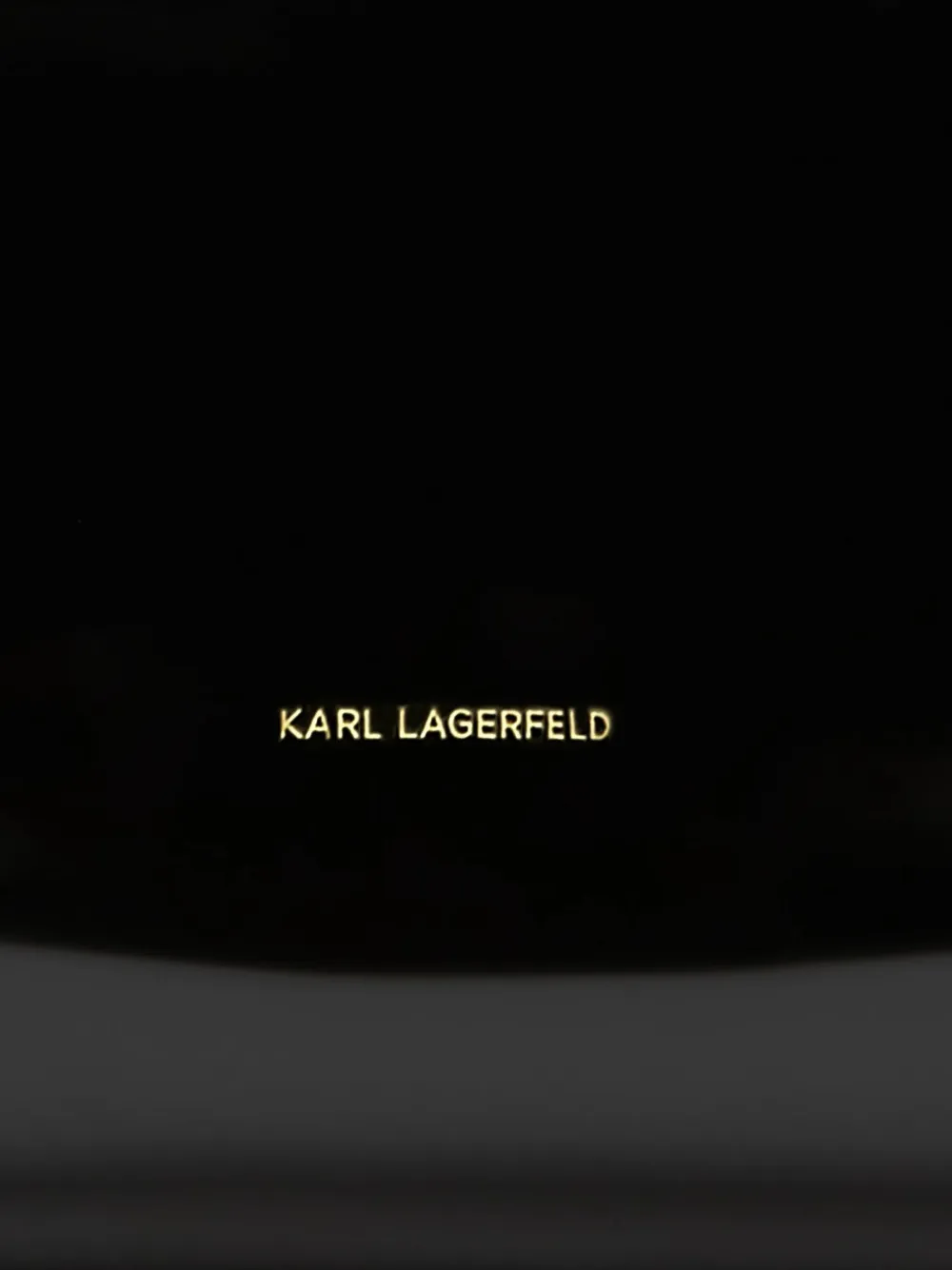Karl Lagerfeld K Bisous shopper Zwart