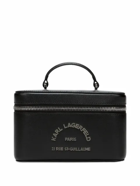 Karl Lagerfeld K/Daily leather vanity case