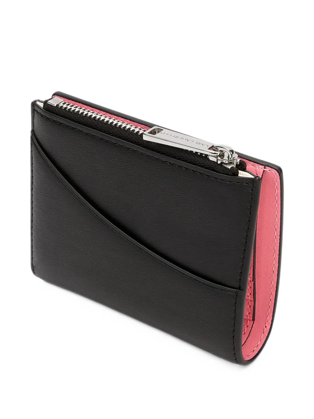 Karl Lagerfeld Ikon bifold wallet Zwart