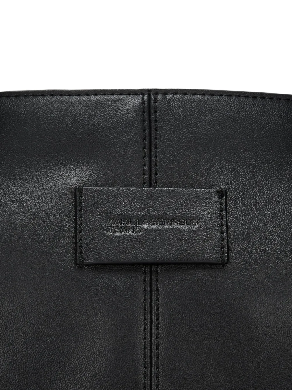 Karl Lagerfeld Jeans Origami tote bag Zwart