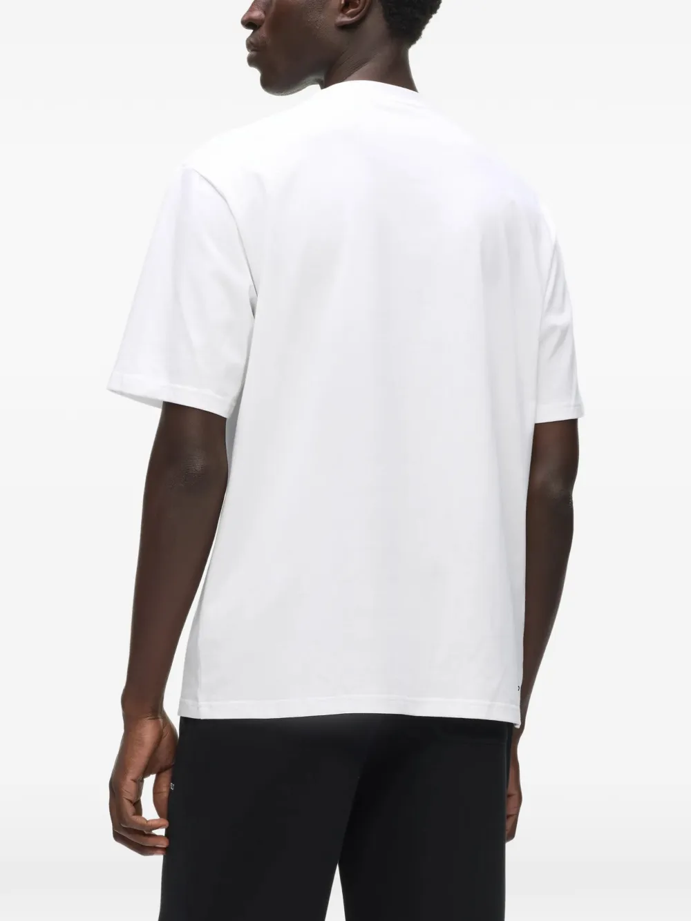 Karl Lagerfeld large Ikon T-shirt Wit