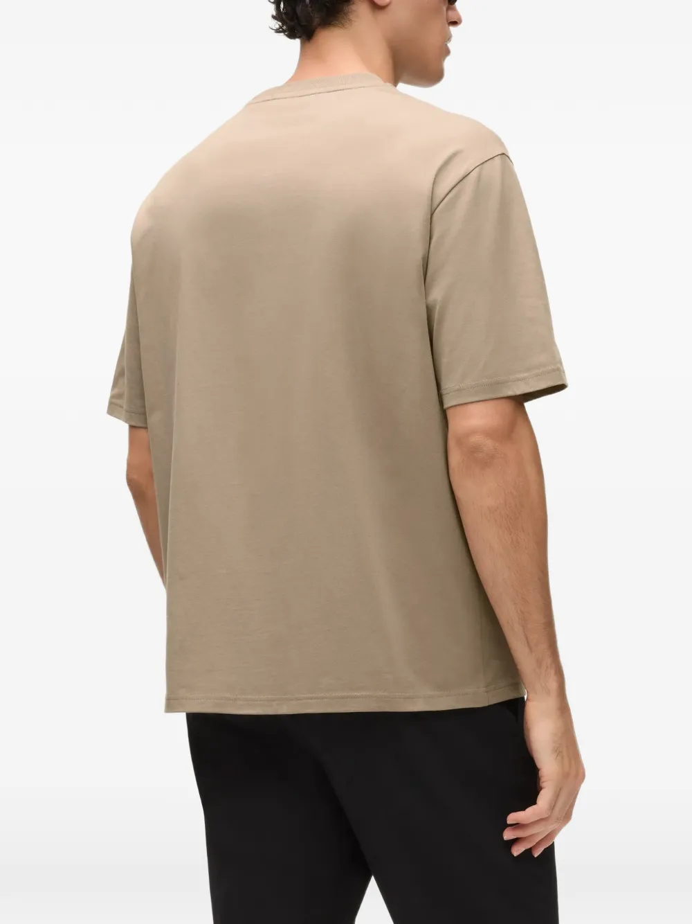 Karl Lagerfeld Rome statue T-shirt Beige