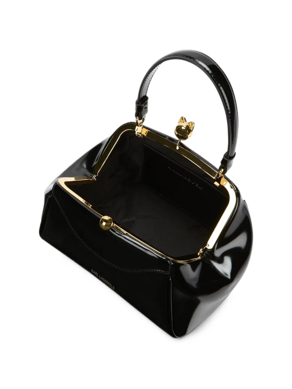 Karl Lagerfeld K Bisous shopper Zwart
