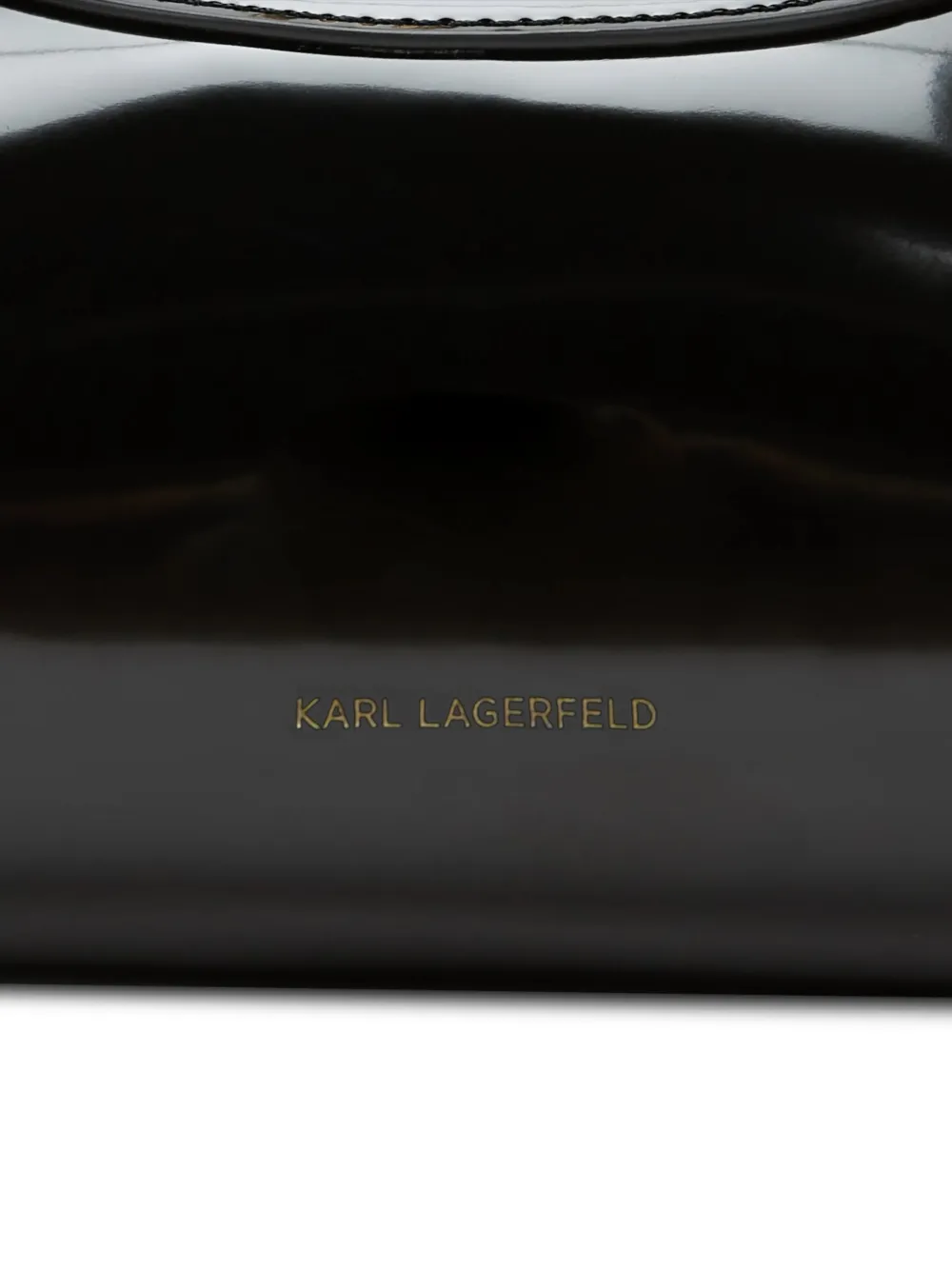 Karl Lagerfeld K Bisous shopper Zwart