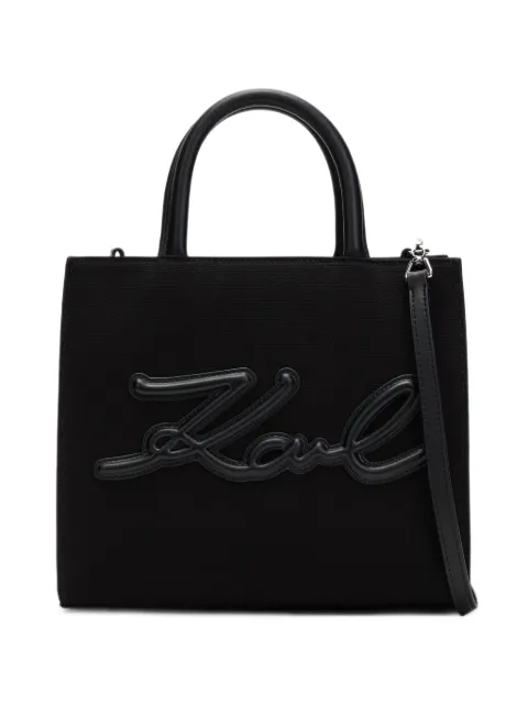 Karl Lagerfeld K/Signature logo-detail tote bag