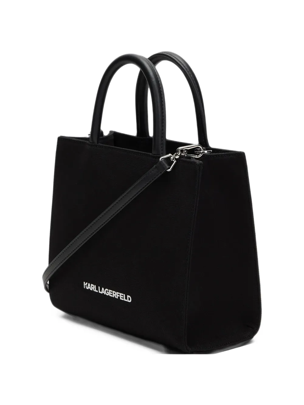 Karl Lagerfeld K Signature logo-detail tote bag Zwart