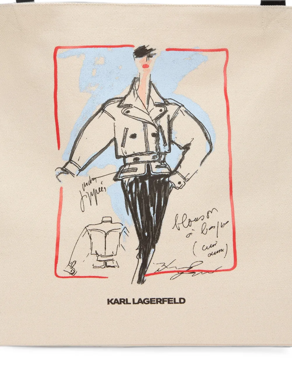 Karl Lagerfeld K Essential logo-detail tote bag Beige