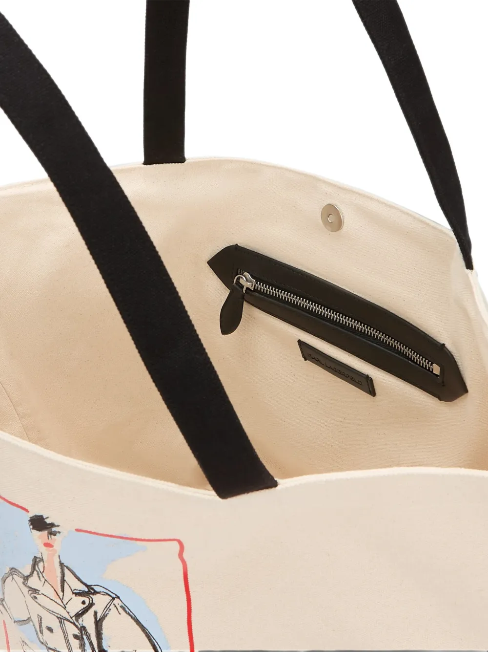 Karl Lagerfeld K Essential logo-detail tote bag Beige