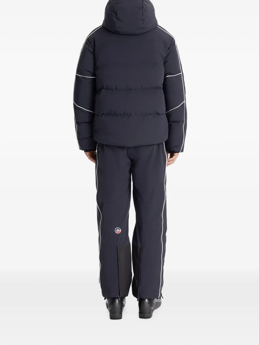Fusalp Atila Graphic quilted ski jacket Blauw