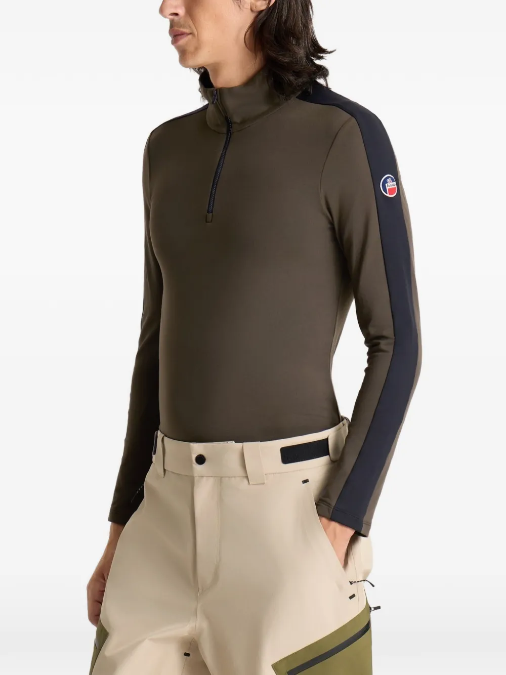 Fusalp Alpille zip-up sweater Groen