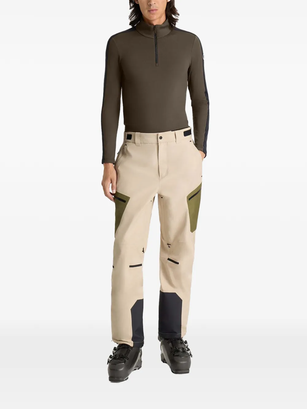 Fusalp Alpille zip-up sweater Groen
